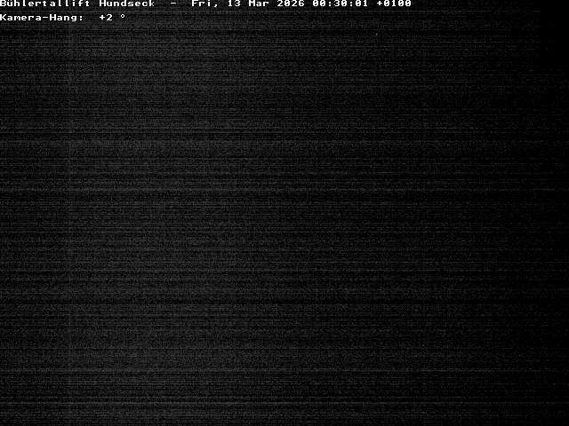 Archiv Foto Webcam Bühlertallift Hundseck Pistenblick