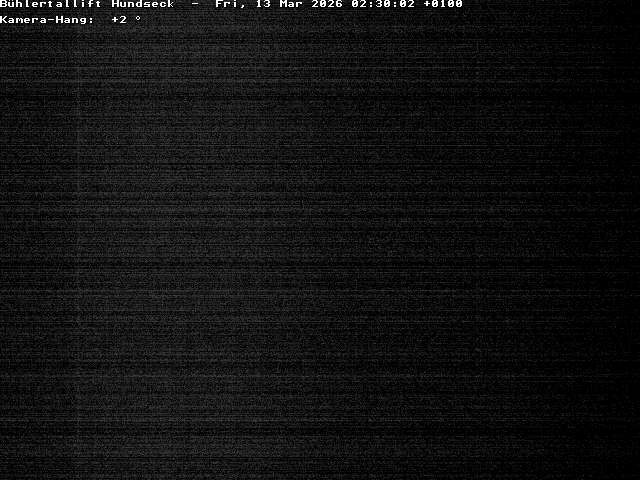 Archiv Foto Webcam Bühlertallift Hundseck Pistenblick