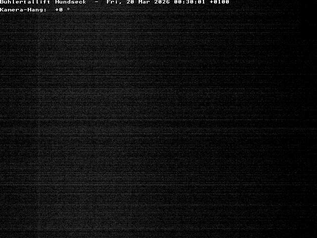 Archiv Foto Webcam Bühlertallift Hundseck Pistenblick
