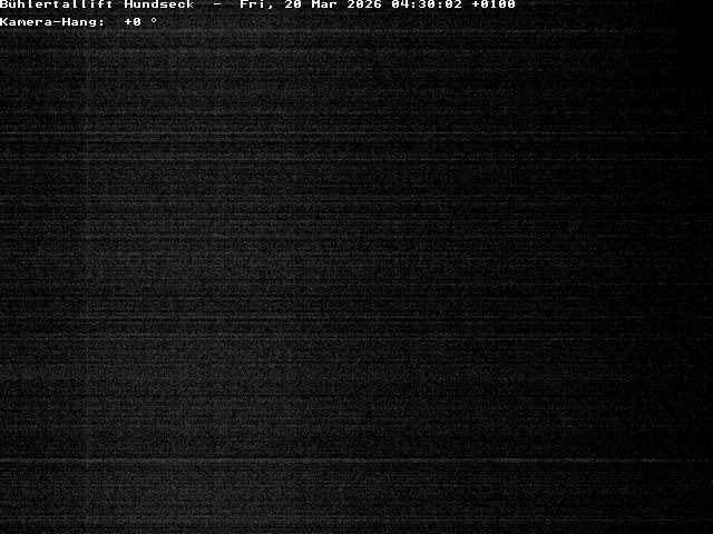 Archived image Webcam Bühlertallift Hundseck View of the Slope