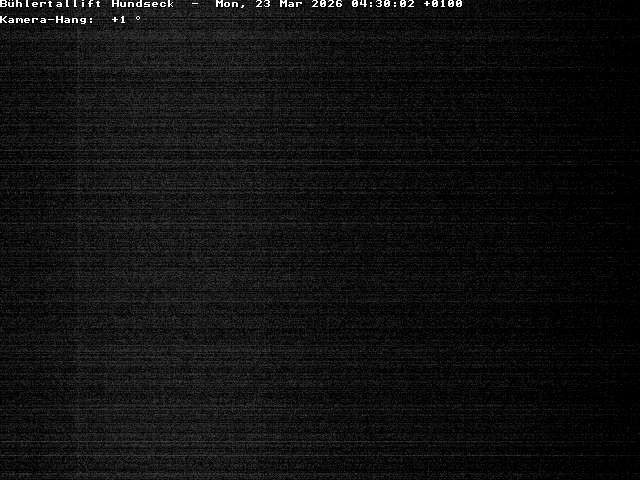 Archiv Foto Webcam Bühlertallift Hundseck Pistenblick