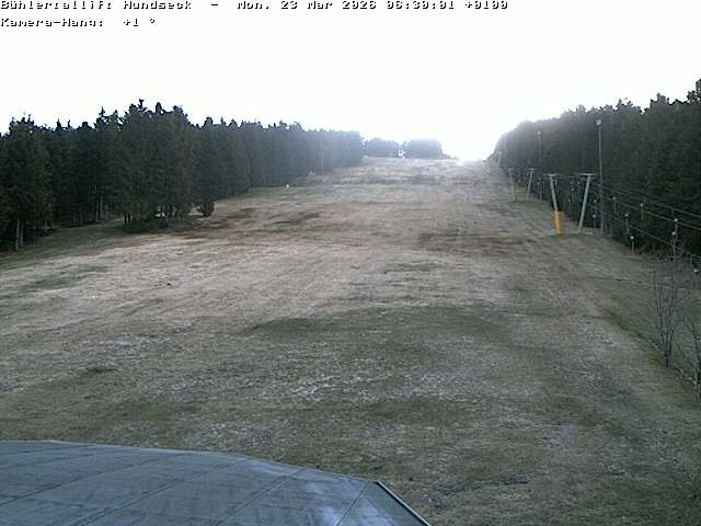 Archiv Foto Webcam Bühlertallift Hundseck Pistenblick