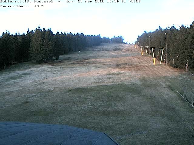 Archiv Foto Webcam Bühlertallift Hundseck Pistenblick