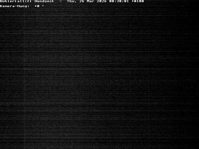 Archiv Foto Webcam Bühlertallift Hundseck Pistenblick