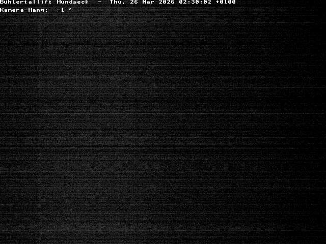 Archiv Foto Webcam Bühlertallift Hundseck Pistenblick