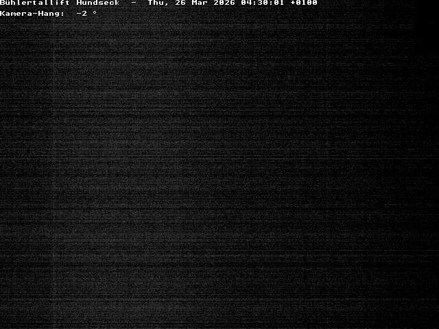 Archiv Foto Webcam Bühlertallift Hundseck Pistenblick
