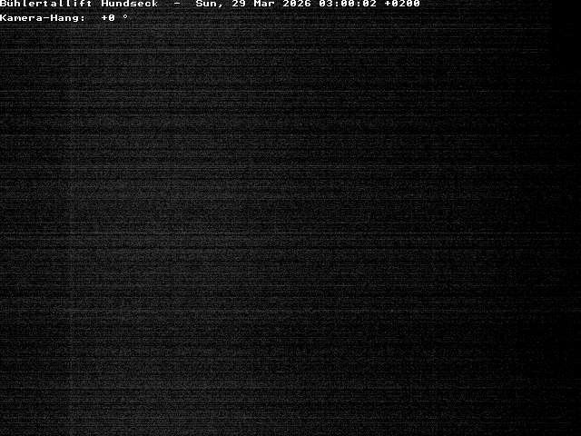 Archiv Foto Webcam Bühlertallift Hundseck Pistenblick