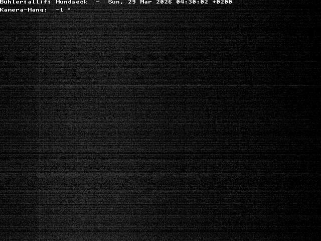 Archiv Foto Webcam Bühlertallift Hundseck Pistenblick