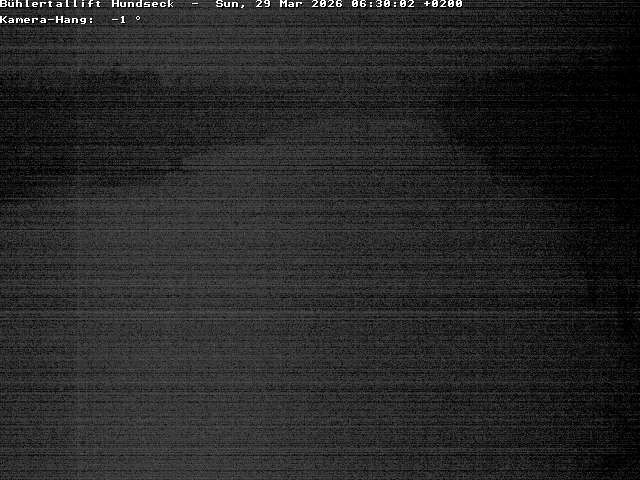 Archiv Foto Webcam Bühlertallift Hundseck Pistenblick