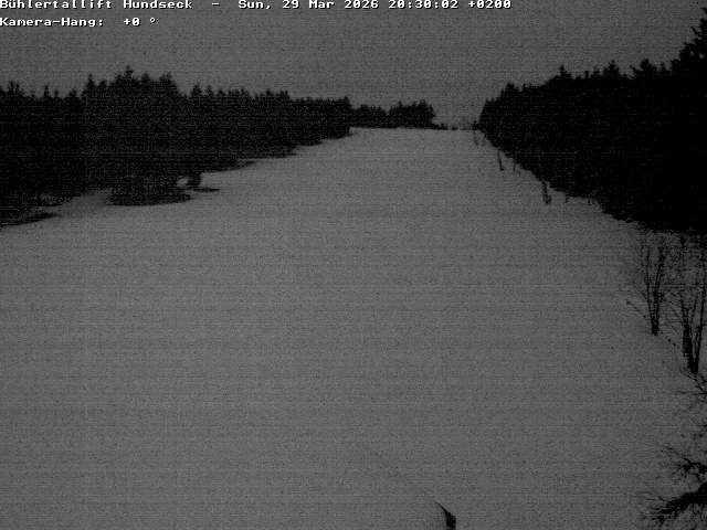 Archiv Foto Webcam Bühlertallift Hundseck Pistenblick