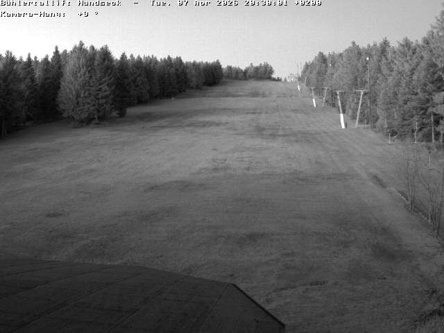 Archived image Webcam Bühlertallift Hundseck View of the Slope