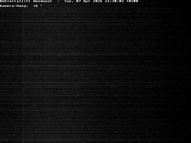 Archived image Webcam Bühlertallift Hundseck View of the Slope