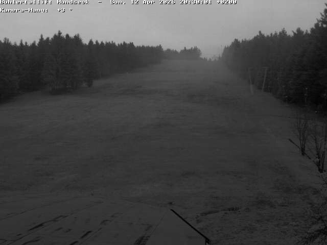 Archived image Webcam Bühlertallift Hundseck View of the Slope