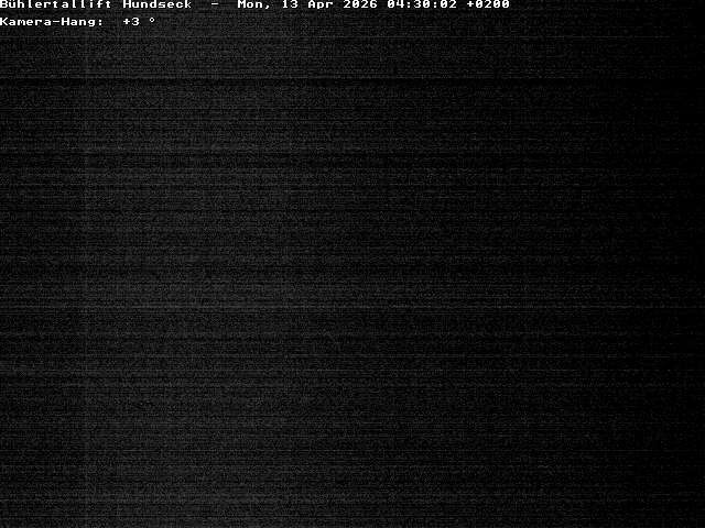 Archived image Webcam Bühlertallift Hundseck View of the Slope