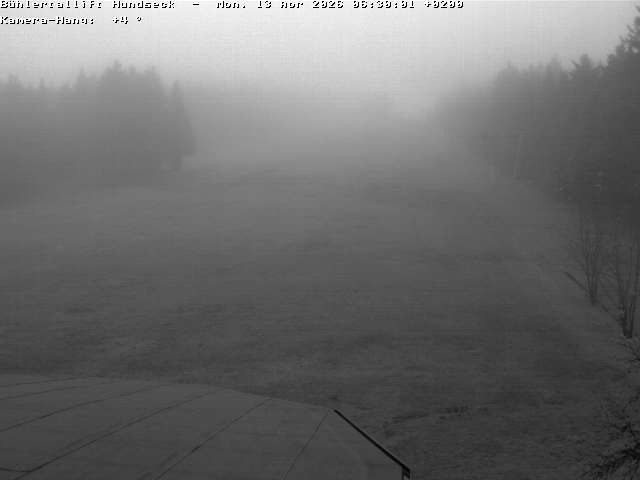 Archived image Webcam Bühlertallift Hundseck View of the Slope