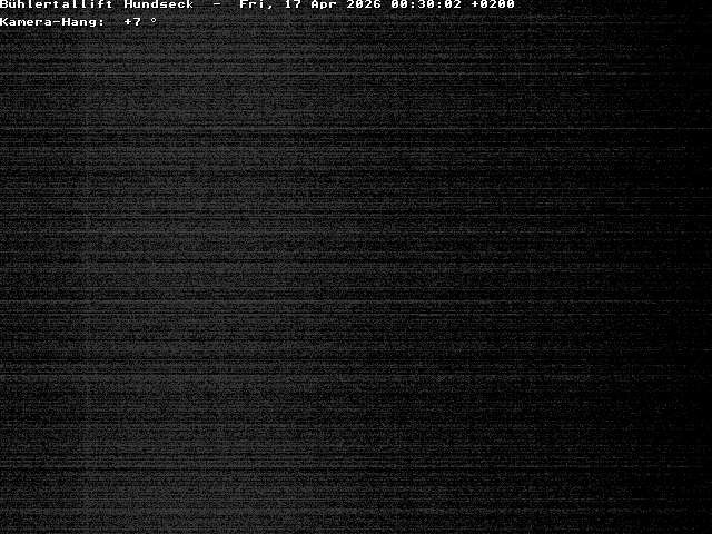 Archiv Foto Webcam Bühlertallift Hundseck Pistenblick