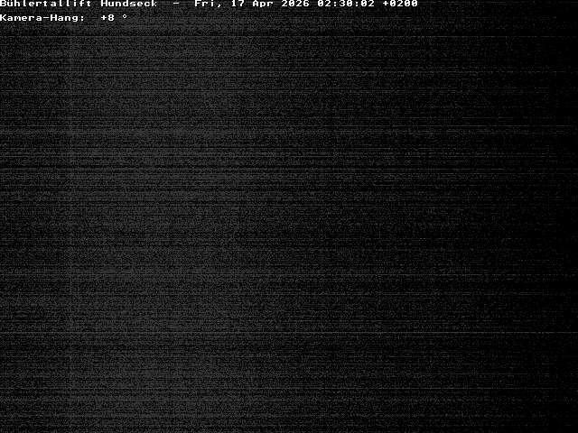 Archiv Foto Webcam Bühlertallift Hundseck Pistenblick