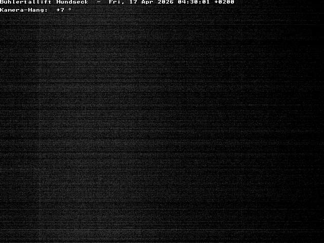 Archiv Foto Webcam Bühlertallift Hundseck Pistenblick