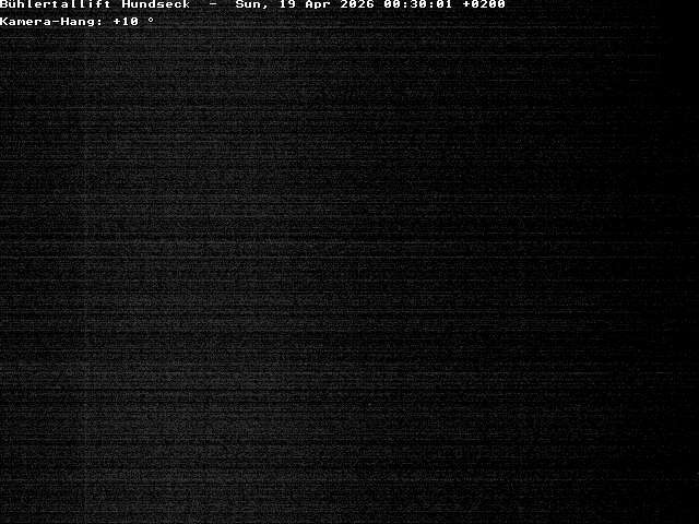 Archived image Webcam Bühlertallift Hundseck View of the Slope