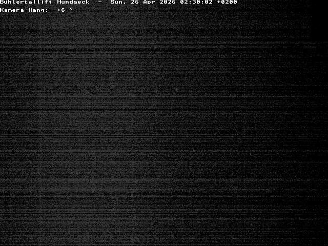 Archiv Foto Webcam Bühlertallift Hundseck Pistenblick