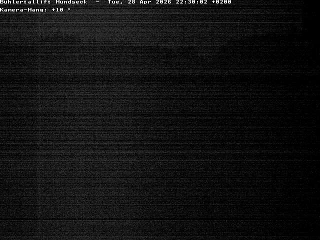 Archived image Webcam Bühlertallift Hundseck View of the Slope