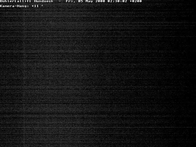 Archiv Foto Webcam Bühlertallift Hundseck Pistenblick
