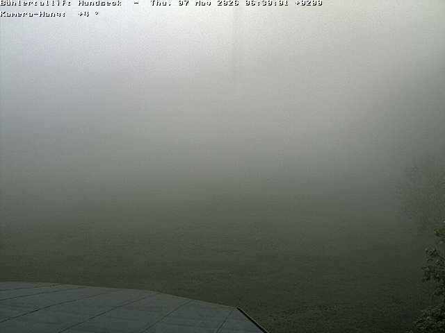 Archiv Foto Webcam Bühlertallift Hundseck Pistenblick