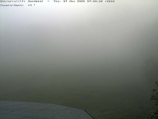 Archiv Foto Webcam Bühlertallift Hundseck Pistenblick