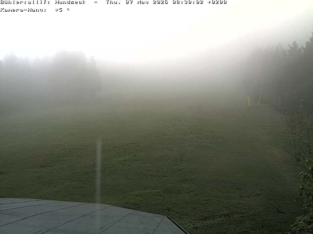 Archiv Foto Webcam Bühlertallift Hundseck Pistenblick