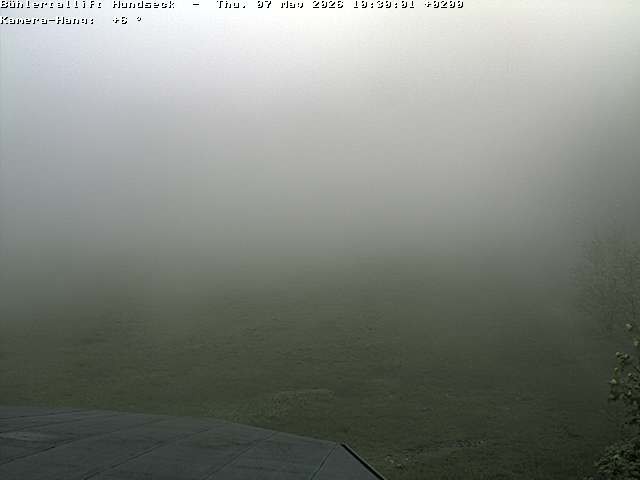 Archiv Foto Webcam Bühlertallift Hundseck Pistenblick