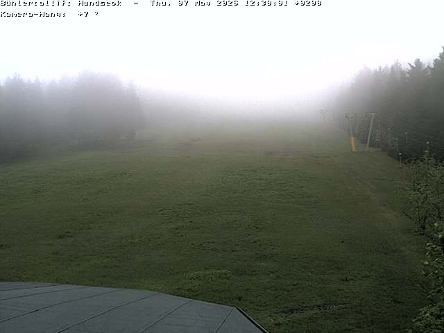Archiv Foto Webcam Bühlertallift Hundseck Pistenblick