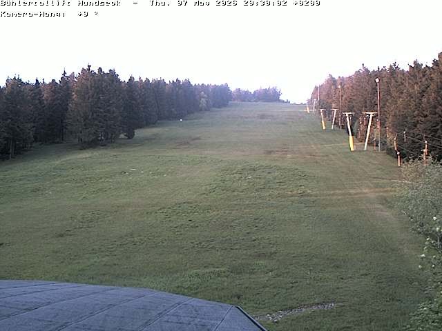 Archiv Foto Webcam Bühlertallift Hundseck Pistenblick