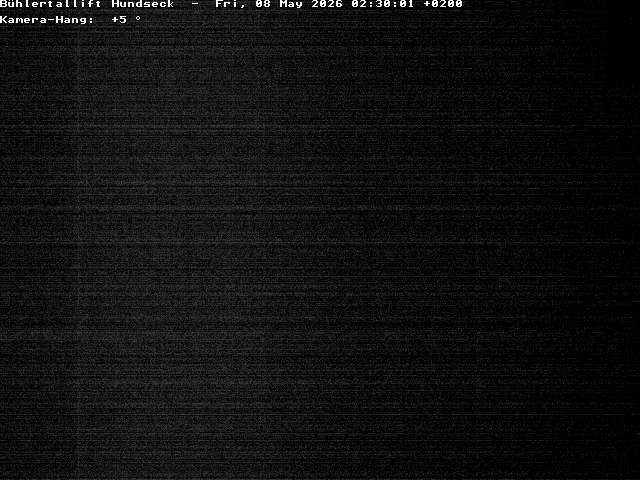 Archiv Foto Webcam Bühlertallift Hundseck Pistenblick