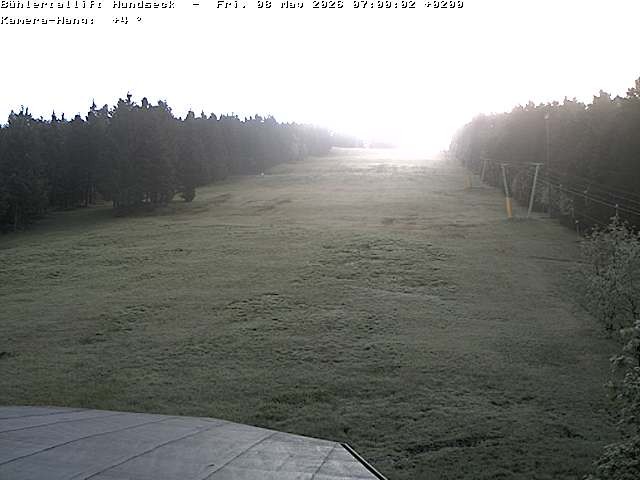 Archiv Foto Webcam Bühlertallift Hundseck Pistenblick