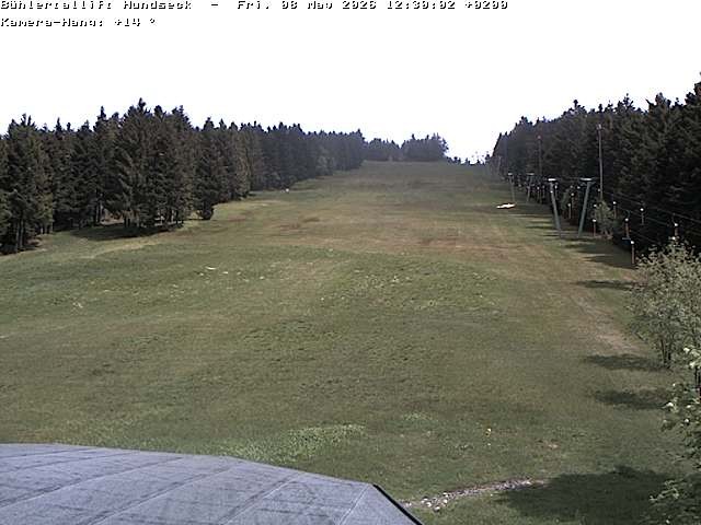 Archiv Foto Webcam Bühlertallift Hundseck Pistenblick