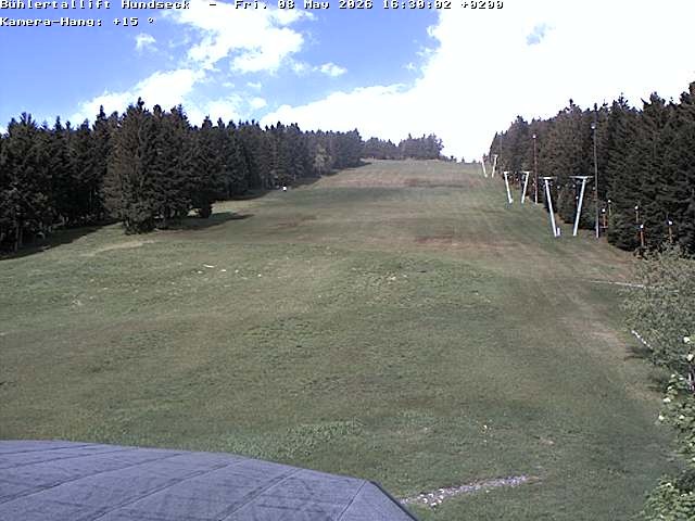 Archiv Foto Webcam Bühlertallift Hundseck Pistenblick