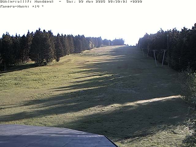 Archiv Foto Webcam Bühlertallift Hundseck Pistenblick