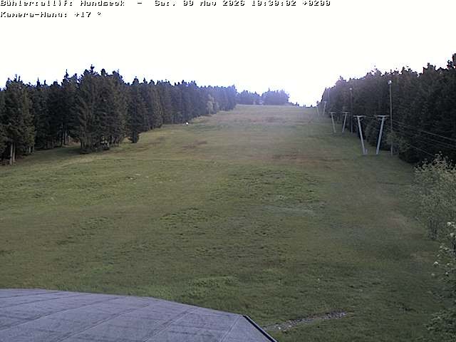 Archiv Foto Webcam Bühlertallift Hundseck Pistenblick
