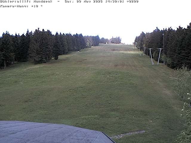 Archiv Foto Webcam Bühlertallift Hundseck Pistenblick