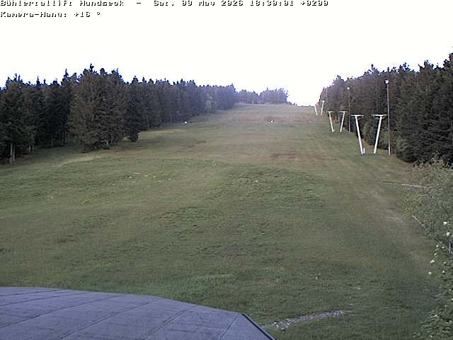 Archiv Foto Webcam Bühlertallift Hundseck Pistenblick