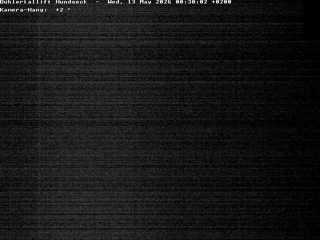 Archiv Foto Webcam Bühlertallift Hundseck Pistenblick