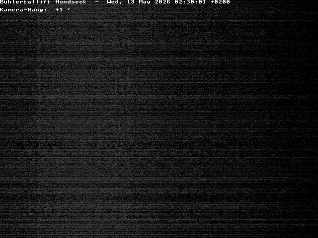 Archiv Foto Webcam Bühlertallift Hundseck Pistenblick