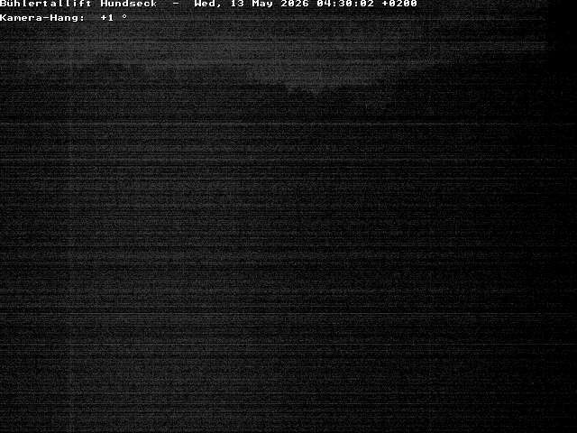 Archiv Foto Webcam Bühlertallift Hundseck Pistenblick
