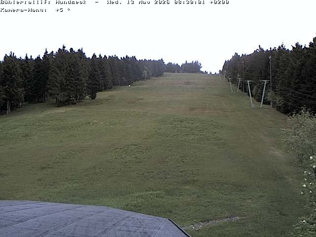 Archiv Foto Webcam Bühlertallift Hundseck Pistenblick