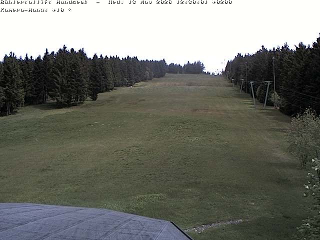 Archiv Foto Webcam Bühlertallift Hundseck Pistenblick