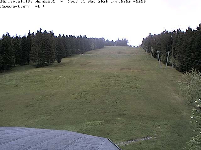 Archiv Foto Webcam Bühlertallift Hundseck Pistenblick