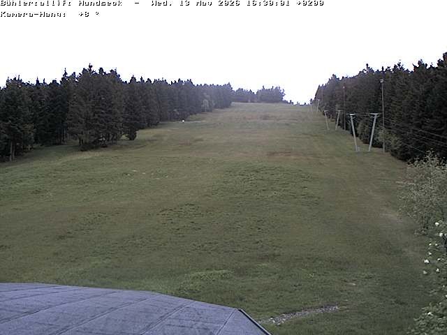 Archiv Foto Webcam Bühlertallift Hundseck Pistenblick