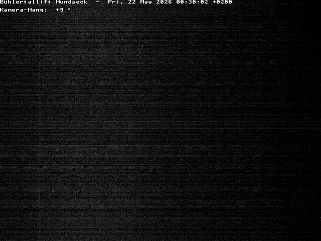 Archived image Webcam Bühlertallift Hundseck View of the Slope