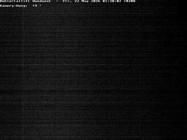 Archived image Webcam Bühlertallift Hundseck View of the Slope