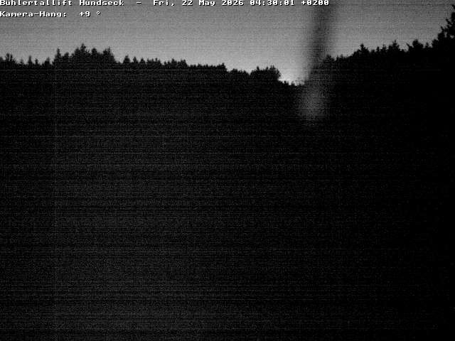 Archived image Webcam Bühlertallift Hundseck View of the Slope